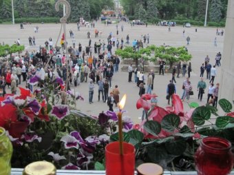Активисты Куликового поля против памятника примирения 2 мая