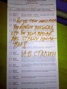 Выборы 25 мая: Творчество масс