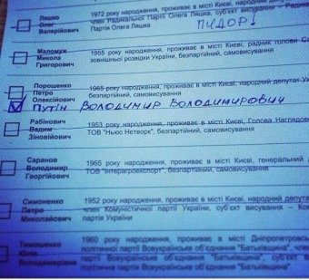 Выборы 25 мая: Творчество масс