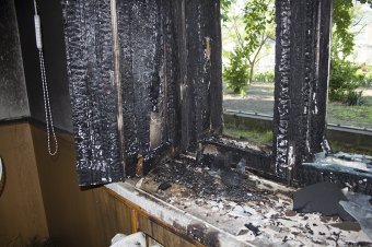 В Измаиле неизвестные подожгли офис газеты «Собеседник Измаила» (фото)