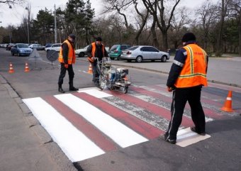 В Одессе стартуют работы по обновлению пешеходных переходов