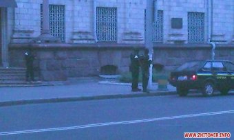 В Житомире захвачены в заложники главари Правого сектора (видео)