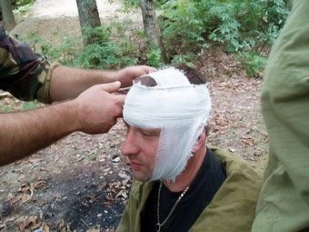 Сегодня одесситов учили оказывать неотложную помощь при ножевых и огнестрельных ранениях