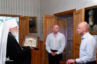 Состоялась встреча митрополита Агафангела с мэром Одессы Геннадием Трухановым (фото)
