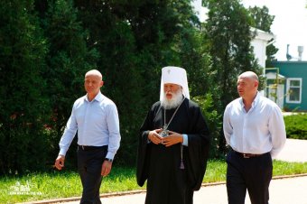 Состоялась встреча митрополита Агафангела с мэром Одессы Геннадием Трухановым (фото)