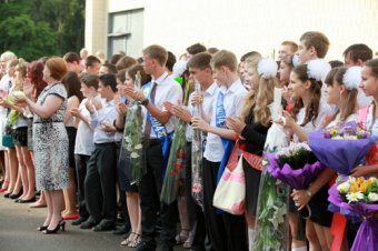 В одесских школах прозвенел последний звонок