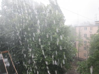 Большая вода в Одессе (фото)
