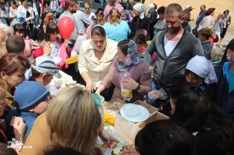 В Белгород–Днестровском прошла акция «Солнечный круг – дети вокруг»