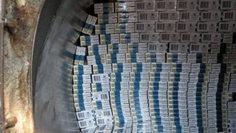 В Красных Окнах нашли крупную контрабанду
