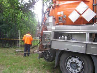 В Одессе чистят ливневки