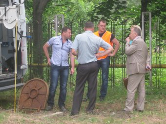 В Одессе чистят ливневки