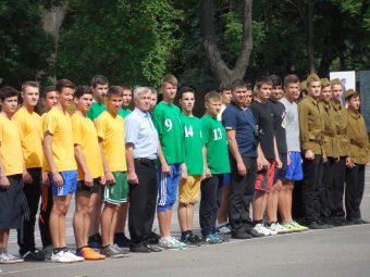 В Одессе стартовала спартакиада среди допризывников