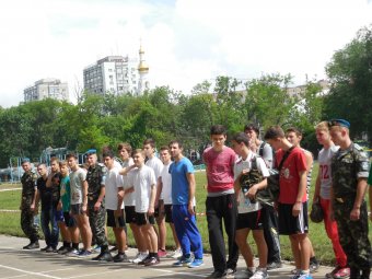 В Одессе стартовала спартакиада среди допризывников