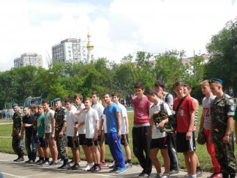В Одессе стартовала спартакиада среди допризывников