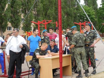 В Одессе стартовала спартакиада среди допризывников