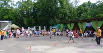 Отдых юных одесситов в парке Шевченко 5-8 июня