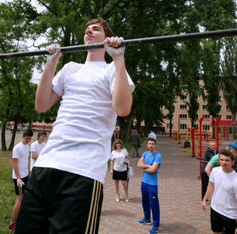 В Одессе состязаются призывники