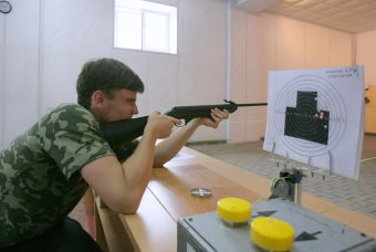 В Одессе состязаются призывники