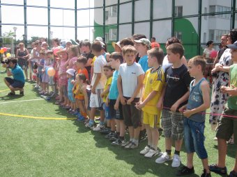 Детский праздник в микрорайоне "Острова"