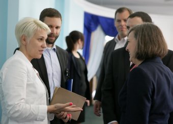 Нуланд встретилась с губернатором и мэром (фото)