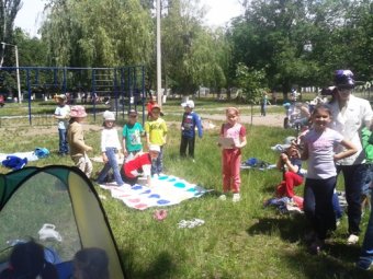 Отдых детей в пришкольных лагерях Киевского района