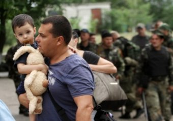 Одесса принимает беженцев
