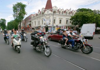 В Одессе проходит традиционный слет байкеров (фото)