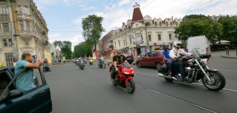В Одессе проходит традиционный слет байкеров (фото)