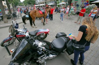 В Одессе проходит традиционный слет байкеров (фото)