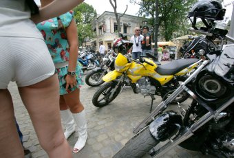 В Одессе проходит традиционный слет байкеров (фото)