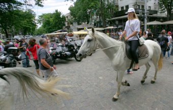 В Одессе проходит традиционный слет байкеров (фото)