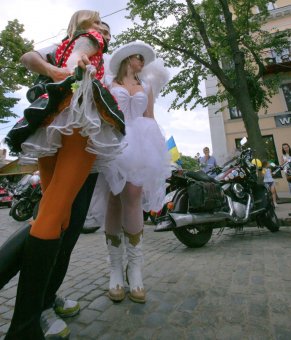 В Одессе проходит традиционный слет байкеров (фото)