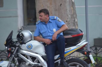 Что происходит у Дюка? Зачем столько милиции? (фото)