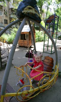 В Одессе восстановили уникальную детскую площадку