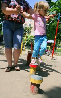 В Одессе восстановили уникальную детскую площадку