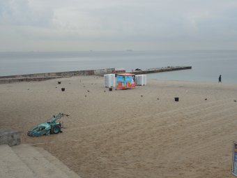 Одесские экологи проинспектировали пляж «Ланжерон» (фото)