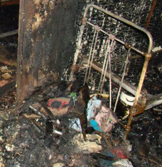 Одесса: На пожаре погиб человек