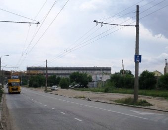 В Одессе на улице Химической выделена отдельная полоса для электротранспорта
