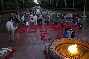 Одесситы зажгли свечи памяти (фото)