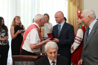 Одесские власти чествовали ветеранов