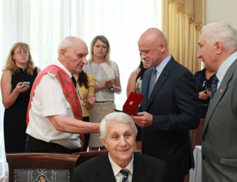 Одесские власти чествовали ветеранов