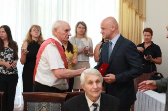 Одесские власти чествовали ветеранов