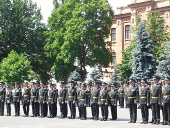 В Одессе состоялся торжественный выпуск курсантов Военной  академии (фото)
