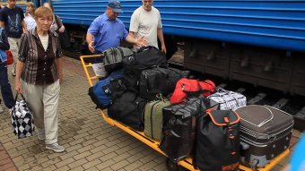 В Одессу приезжают все новые беженцы (фото)