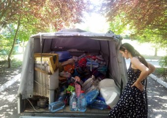 В Одессу приезжают все новые беженцы (фото)
