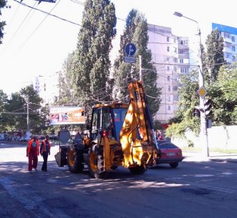 На прошлой неделе на шести улицах Одессы проведен текущий ремонт дорожного покрытия