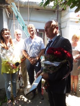 100-летний юбилей отметил выдающийся одессит Пётр Квасов (фото)