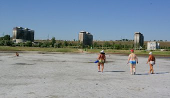 Куяльник. Утро. Сплошная грязь (фото)