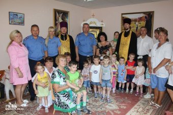 В детском доме «Солнышко» освятили икону