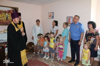 В детском доме «Солнышко» освятили икону